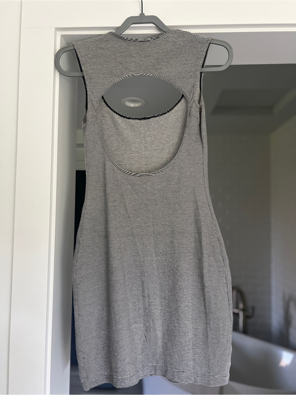 RARE American Apparel cut out tight dress size medium from 2000s Y2K bodycon - Picture 2 of 8